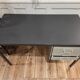 Bureau vintage industriel Gispen avec caisson 3 tiroirs
