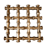 Brass underside