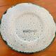 Oval dessert plate in glazed ceramic, Danuta Le Hénaff