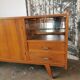 Large vintage sideboard 1950 compass feet