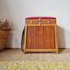 Old fisherman's chest, vintage workshop stool