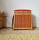 Old fisherman's chest, vintage workshop stool