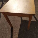Old farm bistro table in solid wood 50/60