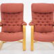 1970s Gustav Axel Berg Pair of 'Peter' Easy Chairs by Bröderna Andersson,Sweden