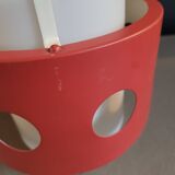 Suspension space-age en opaline et métal