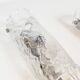 Pair of medium size 1970's Murano glass wall lamps by AV Mazzega