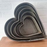 Set of 5 cake molds