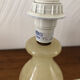 Pied de lampe en albâtre Vintage