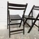 Chaise pliante en bois