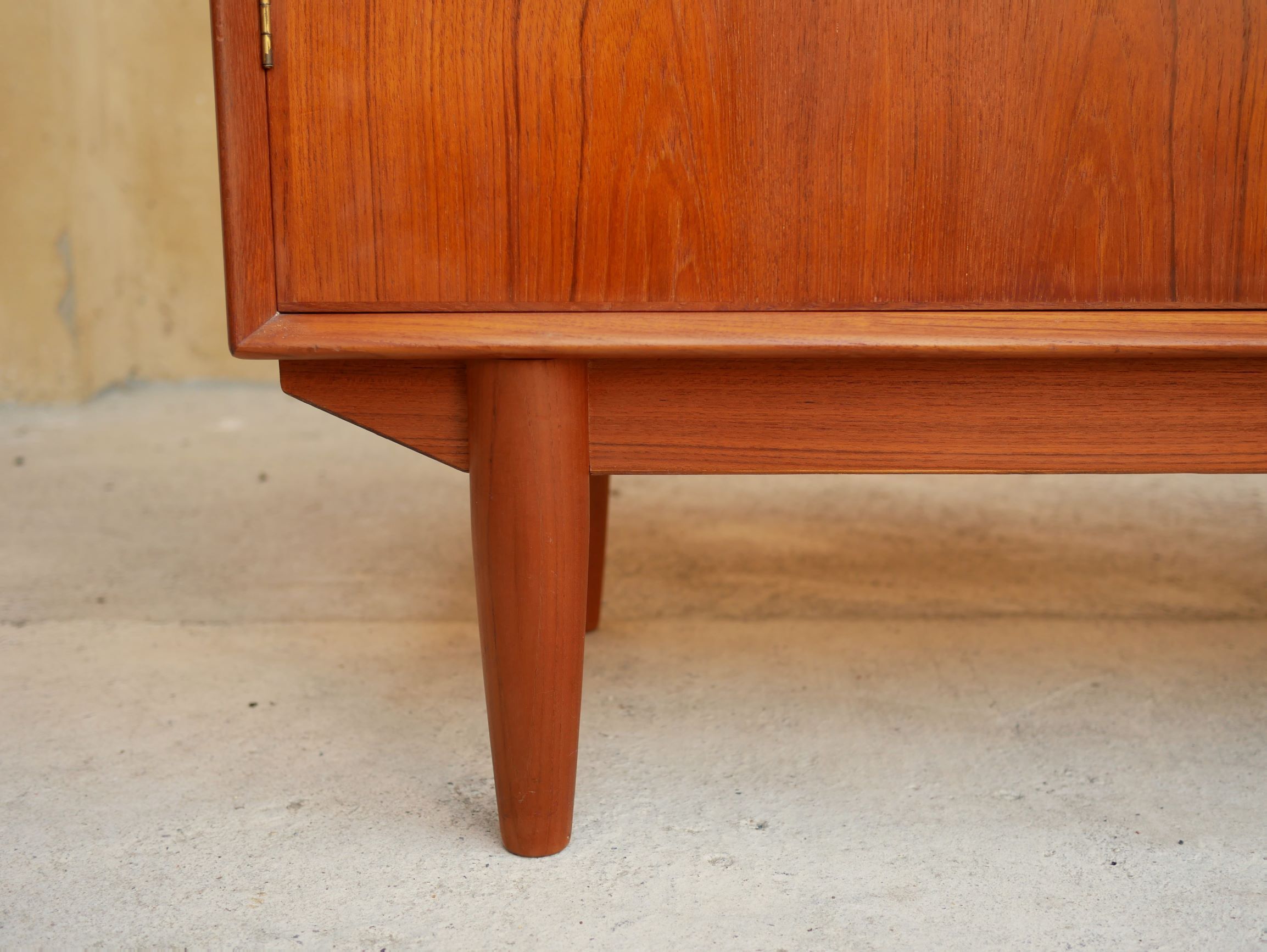Scandinavian buffet teak bar by A. Vodder for Dyrlund Editions