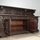 Antique neo-Renaissance walnut buffet, Italy, 19th century