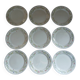 9 dinner plates English Garden