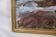 Oil Painting Painted on Canvas with Green and Brown Shades by Sixten Wiklund