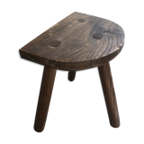 Wooden tripod stool