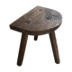 Wooden tripod stool