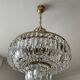Cascade chandelier with vintage 70s tassels