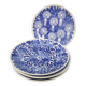 Ensemble de 4 assiettes de Noël suédoises Gustavsberg réalisé par Sven Jonson