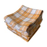 Set of 9 old napkins