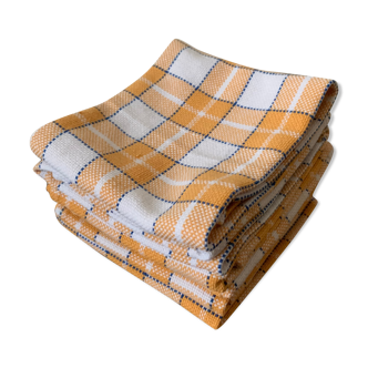 Set of 9 old napkins