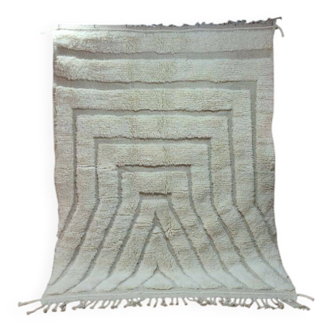 Tapis beni ouarin fait main traditionnelle taille 150 x 250 cm