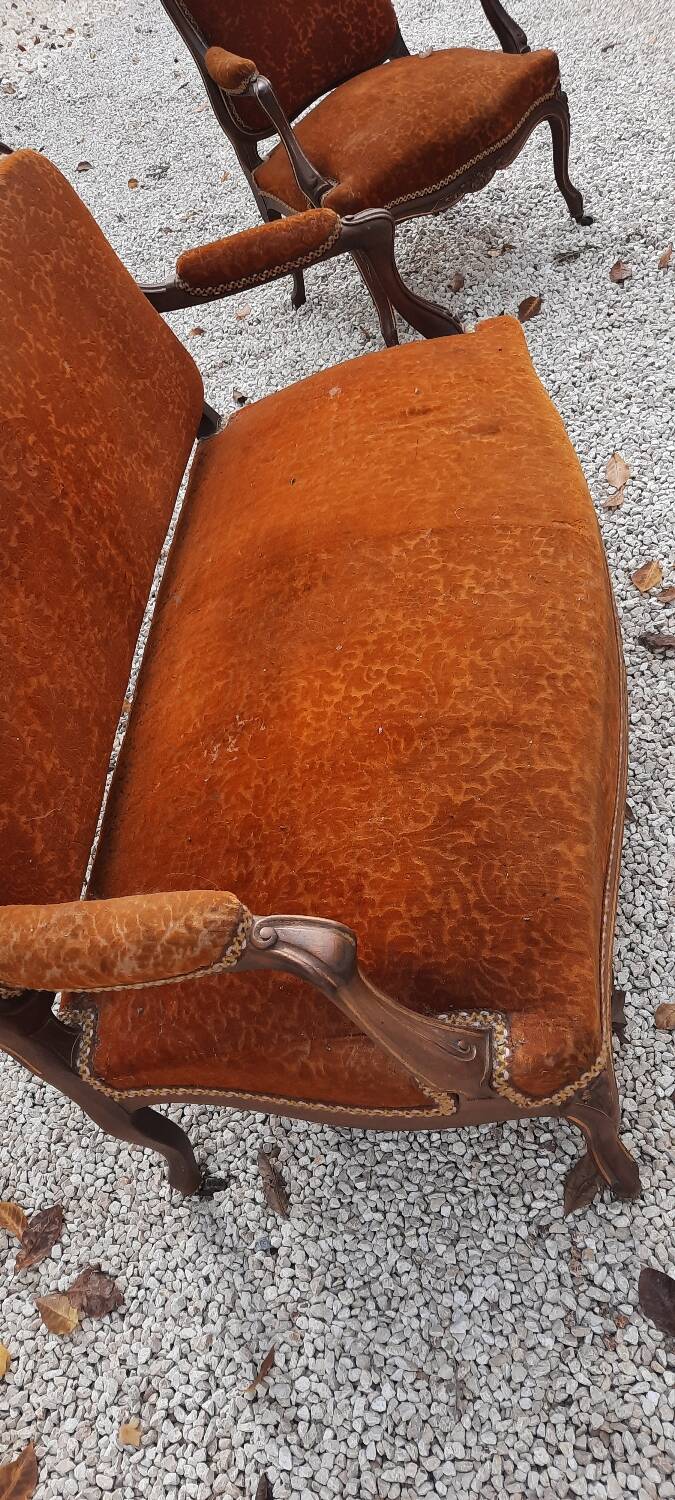 Complete Louis XVI style living room