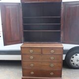 Mahogany bookcase