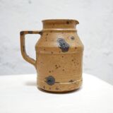 Vintage pitcher in pyrite stoneware