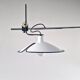 Rare adjustable wall lamp by Lella Montecroci & Marco De Carli for Arrelam, Italy 1970's