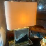 Gloria Vanderbilt lamp with bevelled mirror