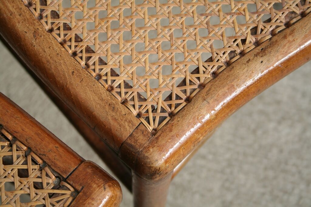 Series of 6 bistro chairs from the 1930