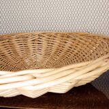 Large vintage wicker basket