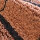 Contemporary Brown Rug - 256 x 216 cm