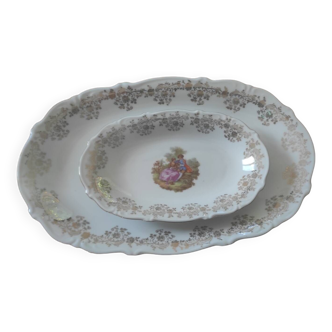 Porcelain Dishes Winterling Bavaria Kirchenlamitz Art Decoration Fragonard.