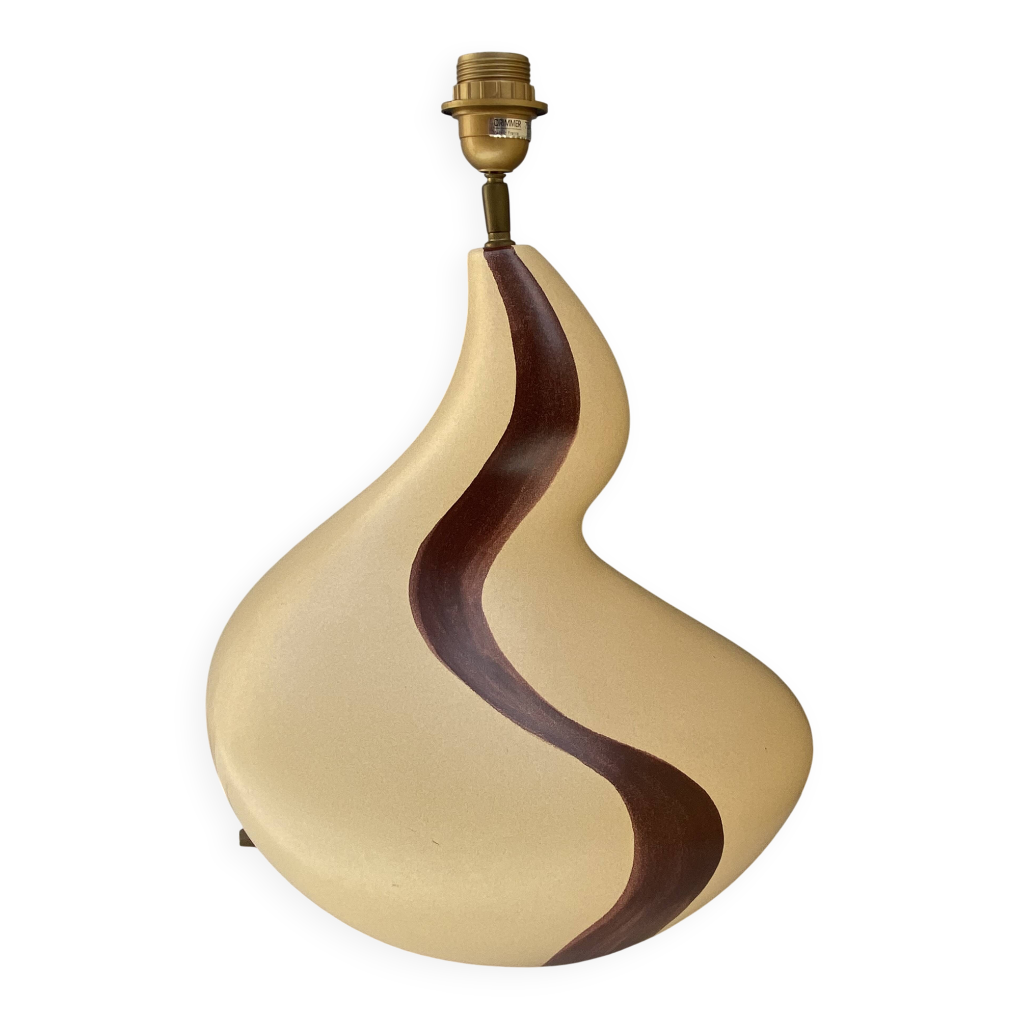 Drimmer ceramic lamp base from the 1980s