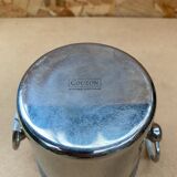 Old champagne bucket cooler couzon stainless steel france