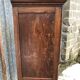 Solid oak wardrobe with 2 doors and 1 drawer in neo Louis XIII style.