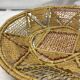Vintage wicker handmade basket