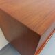 Vintage Scandinavian teak sideboard from the 60s by designer Edvard Valentinsen for Samcom