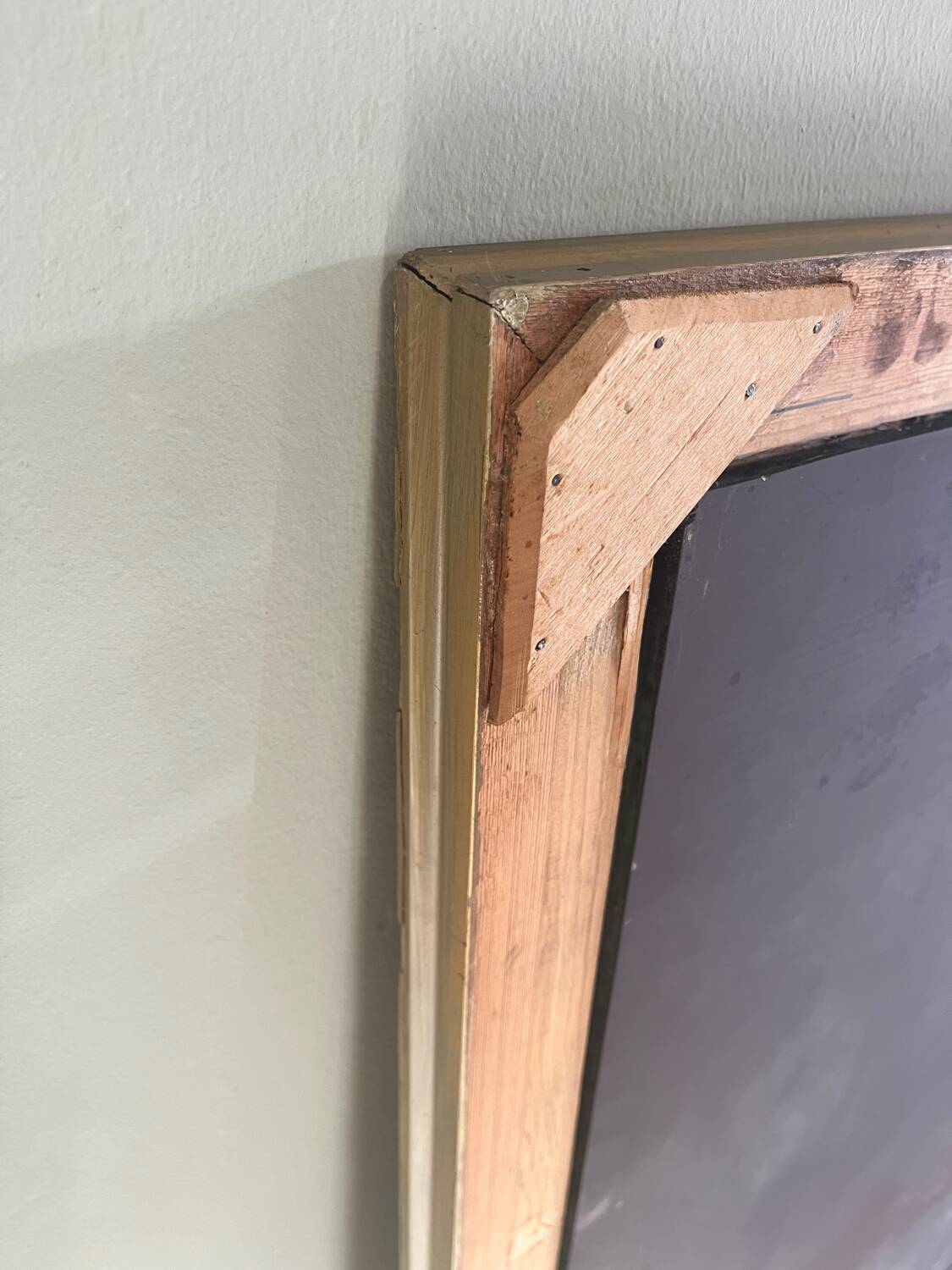 Grand miroir ancien
