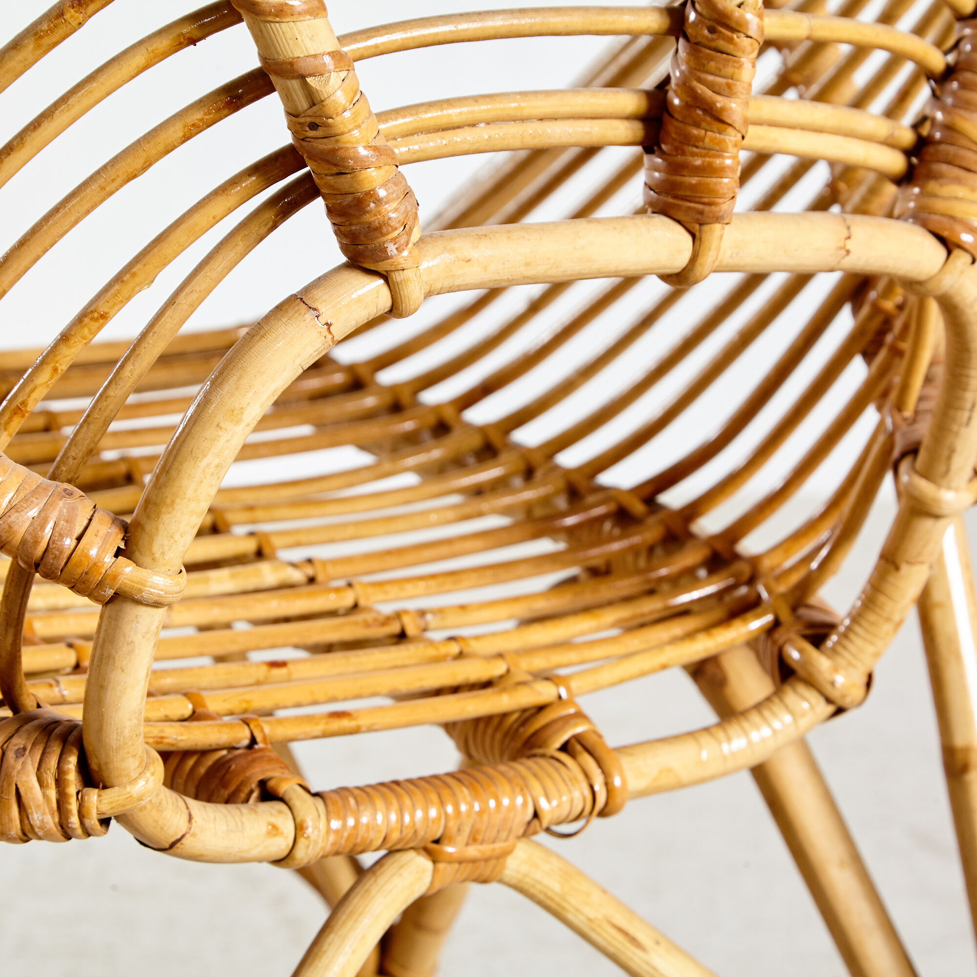 Rattan garden chair