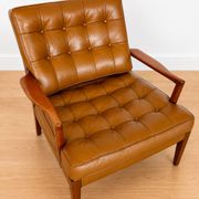 Fauteuil Arne Norell modèle “Löven”, années 1960.