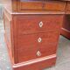 Very large chest of drawers desk from the Louis Philippe period in 19th-century mahogany.