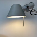 Artemide Tolomeo mini desk lamp on pliers and design Michele De Lucchi - Giancarlo Fassina