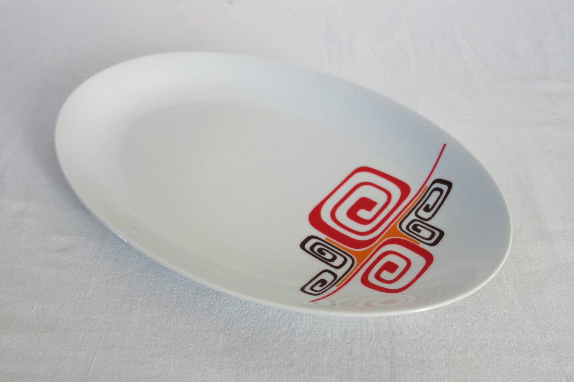 3 oval dishes Winterling Marktleuthen Bavaria 70's