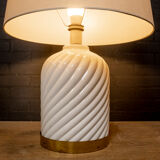 Tommaso Barbi 'Swirl' table lamp from the 70s