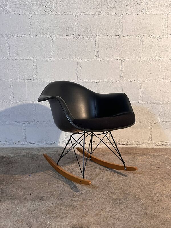 Fauteuil Rocking-chair ''RAR'', Charles et ray Eames pour Herman Miller, 1950s.