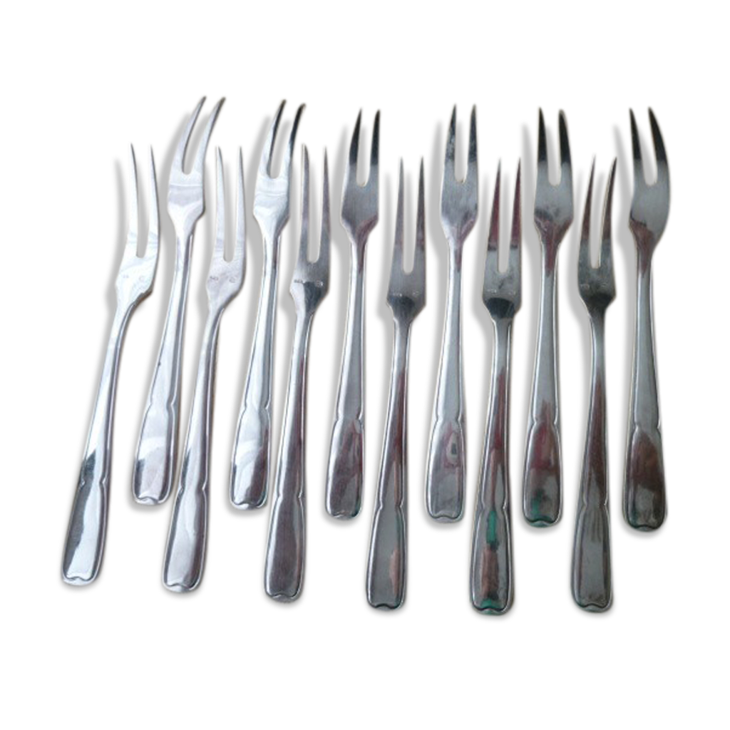 Fourchette à Escargots En Argent 925 – Vintage Début 1900, Style Colonial