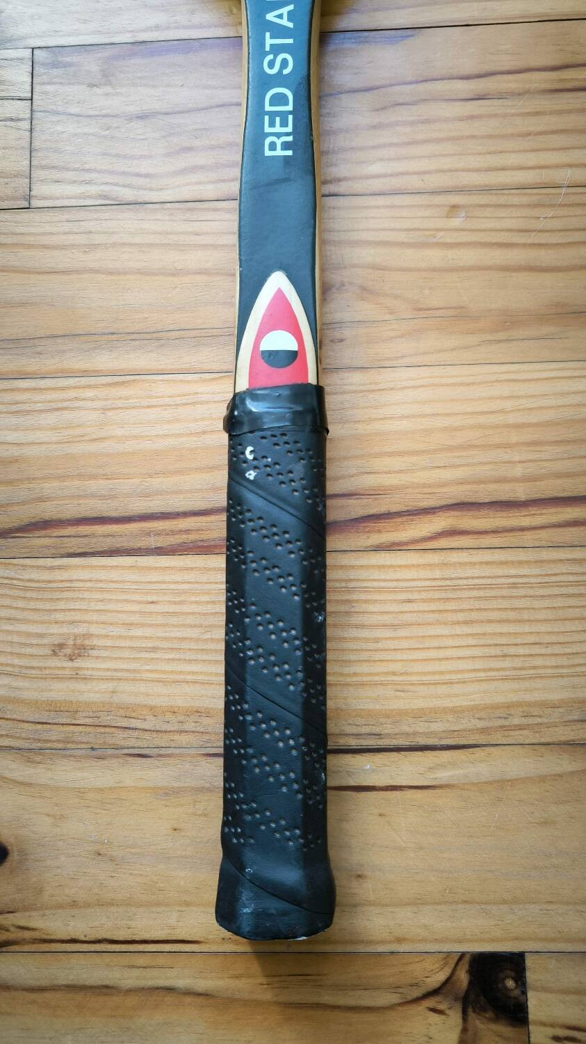 Raquette vintage bois Donnay sport 2000 red star