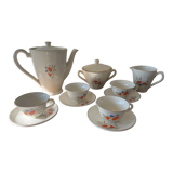 Digoin-Sarreguemines coffee service "pastoral" model
