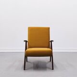 Mid-century Easy Model B armchair - 310 Var in Goldenrod velvet